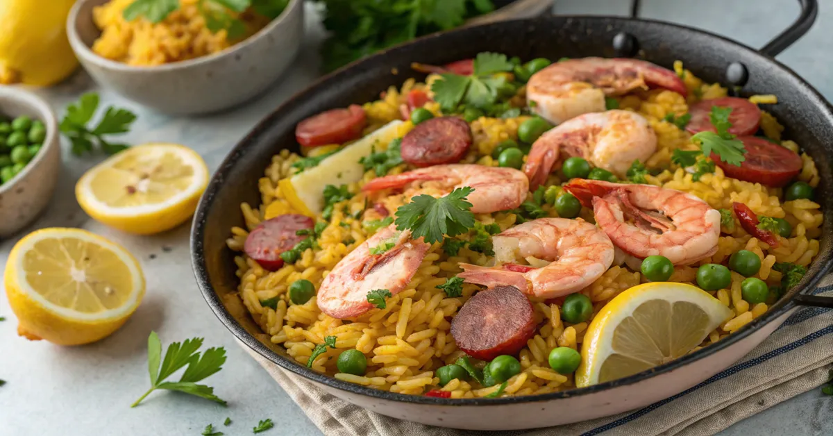 Easy Weeknight Magic: Quick Shrimp Chorizo Rice Recipe